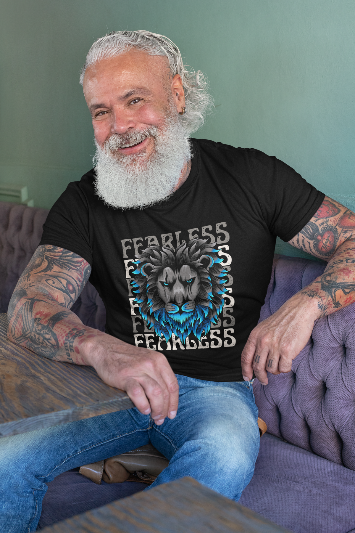 Faith In Action: "Fearless" Unisex Heavy Cotton Tee