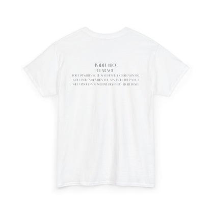 Fear Not is a Command Unisex Heavy Cotton Tee (Black Letters)