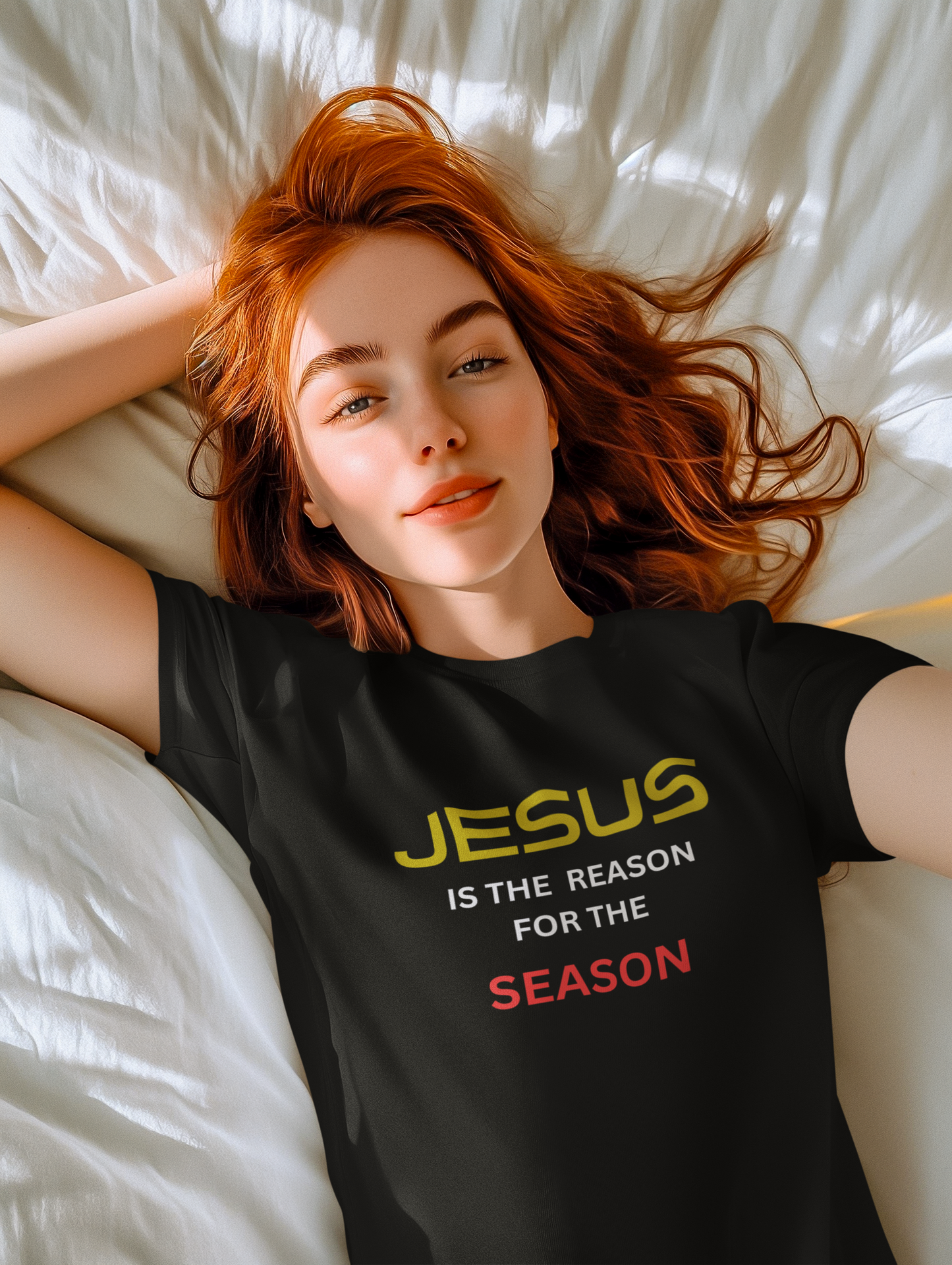JESUS Is The Reason For The Season Unisex Heavy Cotton Tee