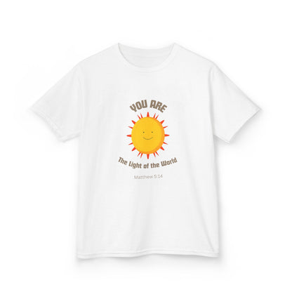 You Are The Light Of The World Kids Cotton Tee