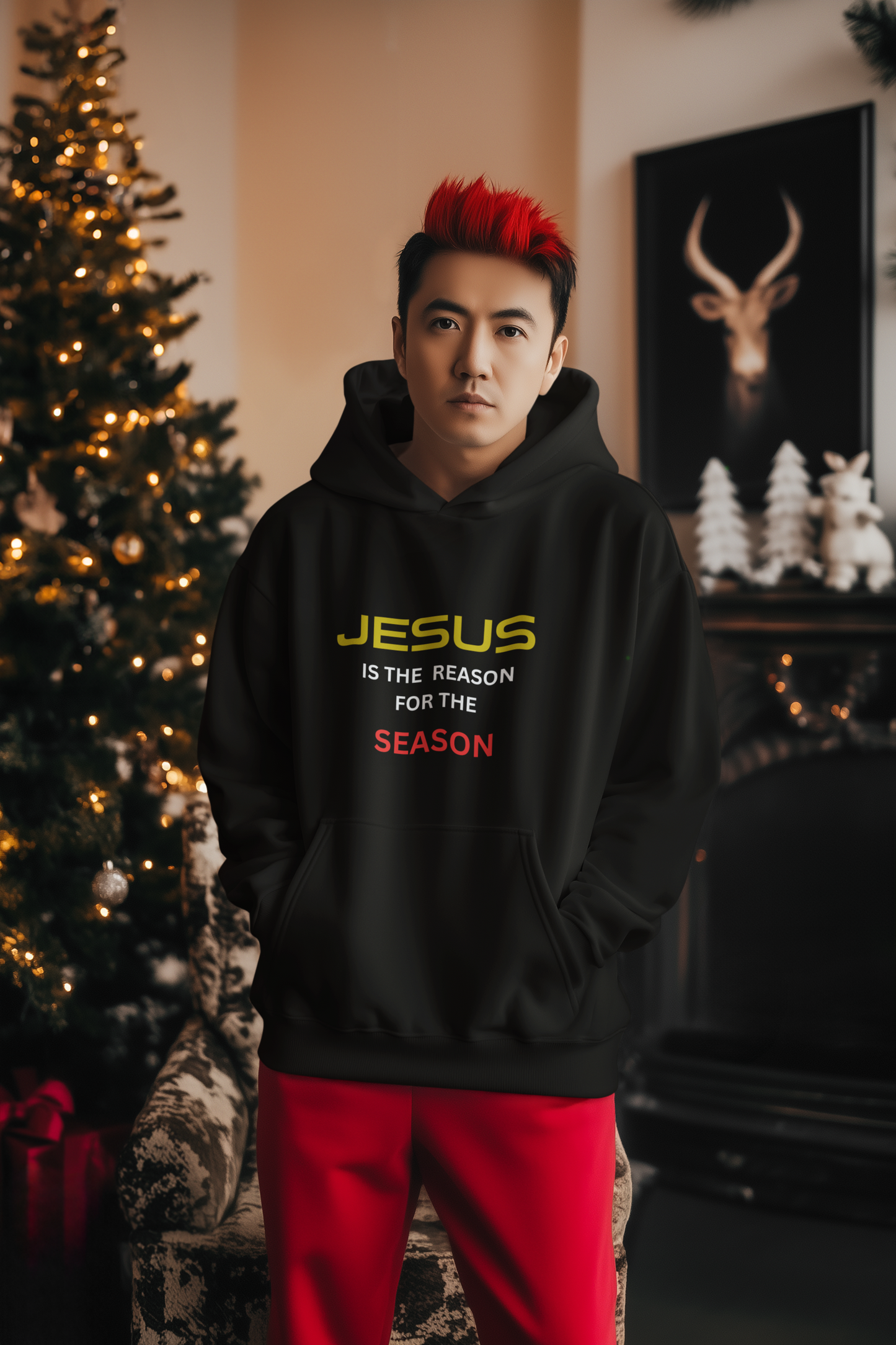 JESUS Is The Reason For The Season Unisex Heavy Blend™ Hoodie