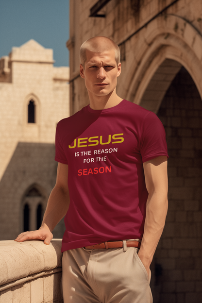 JESUS Is The Reason For The Season Unisex Heavy Cotton Tee