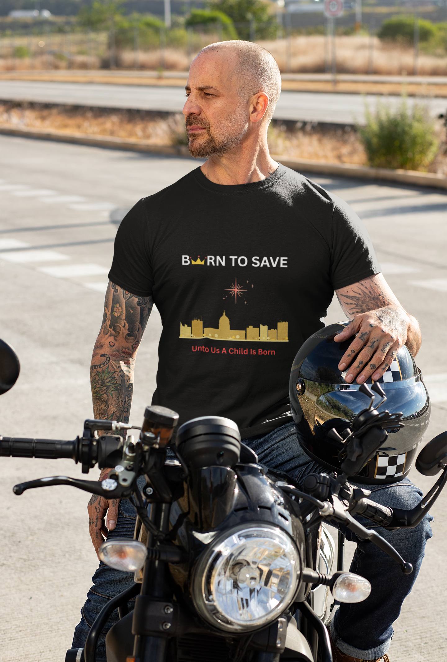 Born To Save Unisex Heavy Cotton Tee