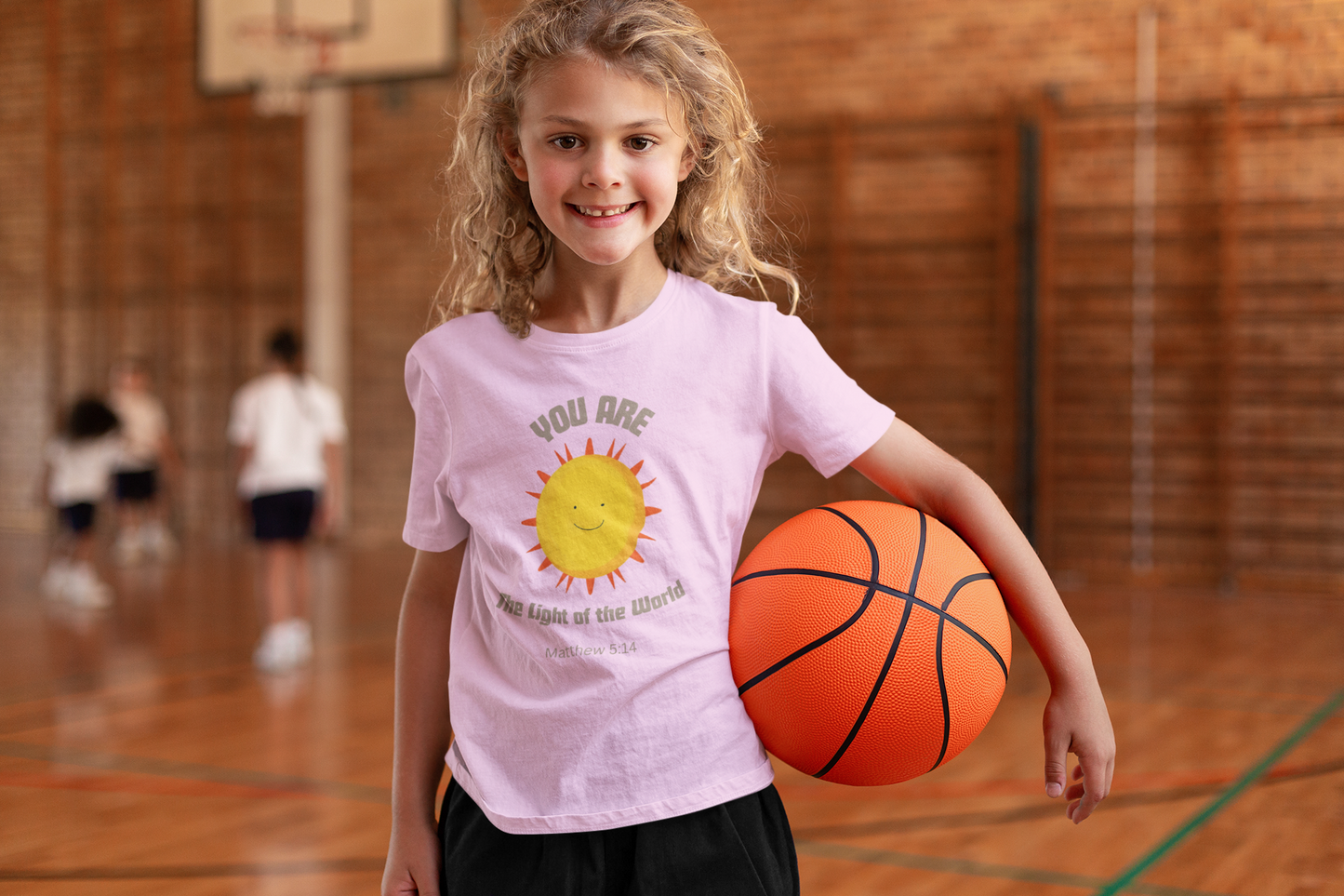 You Are The Light Of The World Kids Cotton Tee